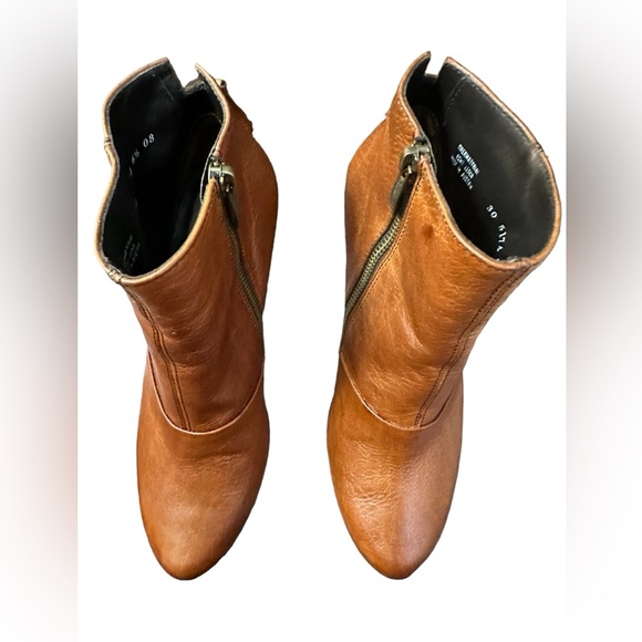 Paul Green Womens Leather Zip Up Ankle Boots Chestnut Brown Size 9 US / 6.5 UK - Picture 6 of 16